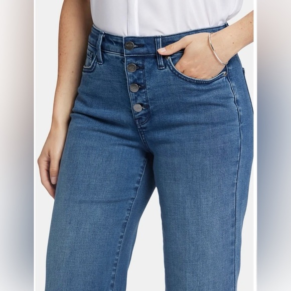NYDJ WIDE LEG ANKLE JEANS - Picture 4 of 5